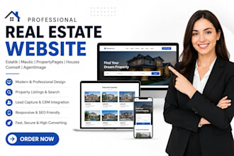 design estatik mautic propertypages houzez coonex agentimage property website