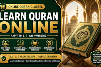 teach quran with tajweed and islamic studies for kids and adults