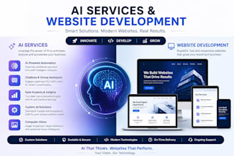 ai driven services for website