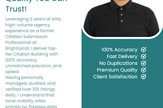 build and audit local SEO business citations accurately