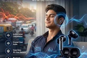 create premium ai product advertisement design for your brand