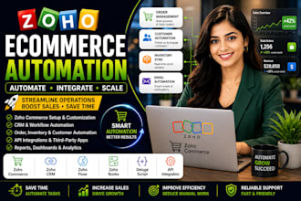 setup zoho ecommerce CRM automation