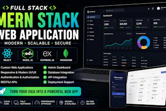 create a scalable full stack saas web application
