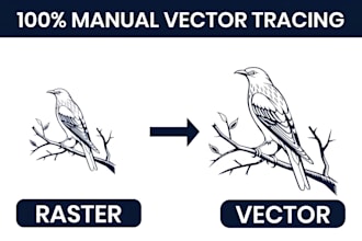 do vector tracing, convert to vector, vectorize image and redraw or tweak logo