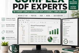 complex documents convert to accessibility PDF remediation