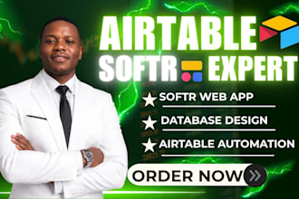 setup airtable automation airtable database design airtable softr webapp portal