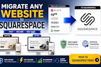 migrate cloudcannon agility cms builderx dopweb to squarespace website