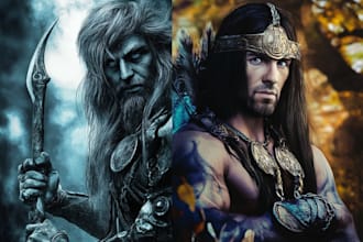 do dnd or fantasy character design for you