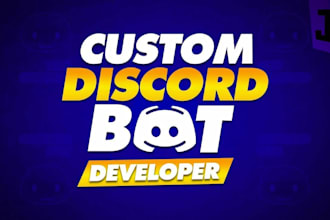 develop a custom discord bot or telegram bot in python