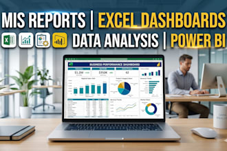 do data analysis, mis reporting, and excel automation
