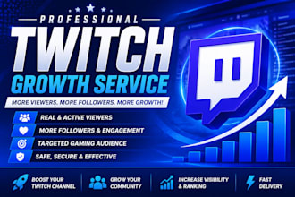 grow your twitch channel with real audience and engagement