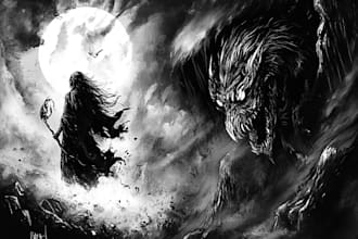 fantasy horror and fantasy horror character