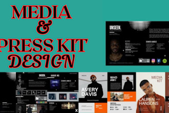 do press kit, media kit, electronic press kit, epk design