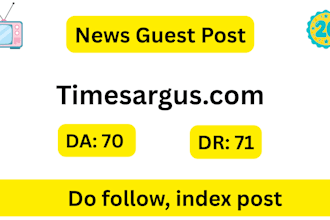 publish news guest post on on high da news site