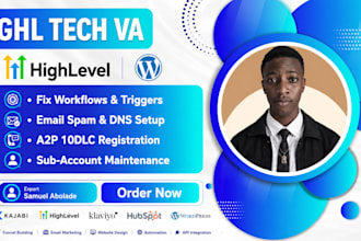 provide dedicated gohighlevel virtual assistant tech support