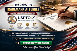 your US licensed trademark attorney, uspto trademark