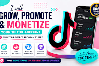 manage your tiktok account for growth engagement and branding
