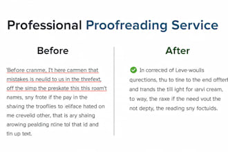 proofread and correct your english text with perfect grammar