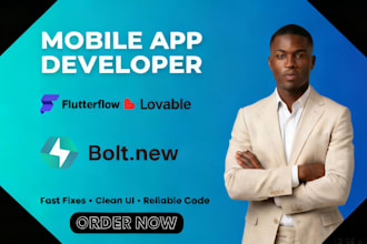 build flutterflow app, flutter flow and be flutterflow mobile app developer