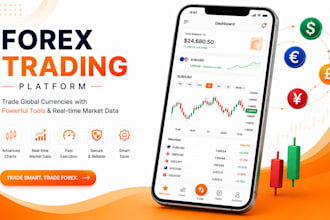 develop the forex trading web platform and mobile app