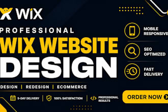 do wix website design redesign wix ecommerce site wix online store development