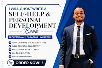 ghostwrite a self help and personal development book