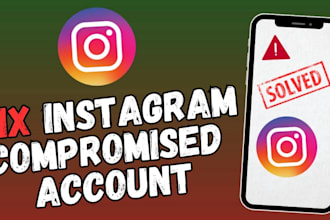 do fix compromised instagram, facebook, tiktok fast for you safely