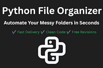 build a custom python automation script for files or tasks