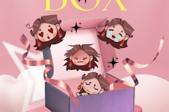 make a blindbox of anything you like and make a digital unboxing