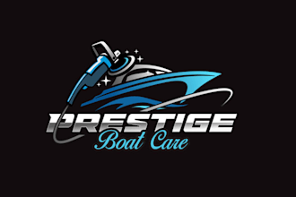 design thrilling prestige boat care logo