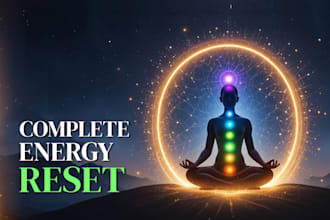 be your intuitive healer for a complete quantum energy reset