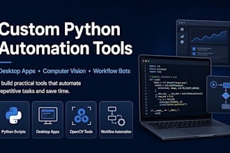 build an automation desktop app or computer tool