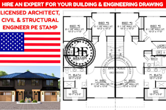 licensed architect civil and structural engineer pe stamp in michigan tennessee