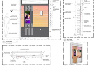 do interior millwork project,custom furniture detailing,joinery cad shop drawing