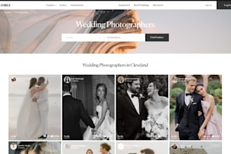 design wix wedding videographers wedding photographers wedding planners website