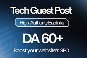 build powerful tech backlinks with tech guest post services