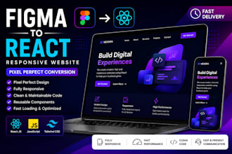convert figma UI design to react frontend