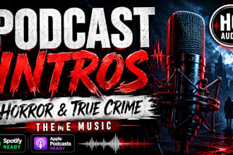 compose horror and true crime podcast intro music