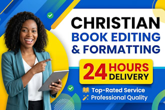 do christian book editing and formatting, proofreading, romance novel editor