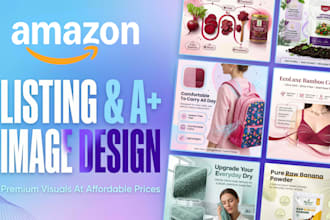 professional amazon listing images and premium a plus content