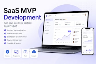 build a complete saas platform mvp