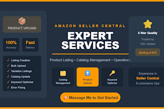 manage amazon seller central account operations