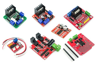 design power electronics pcb, motor driver, and robotics control system