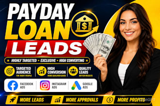 generate target payday loan leads student loan business loan payday loan website
