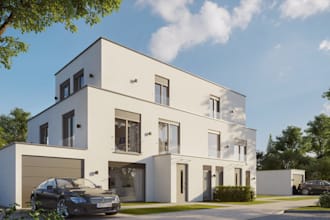 remodel semi detach housing for uk realtor, design building in victorian style