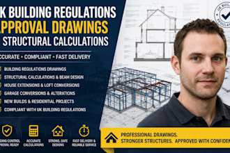 uk building regs approval drawings and structural calculations