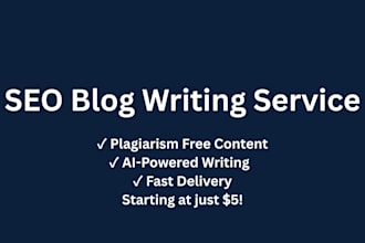 write SEO blog posts and articles using ai tools