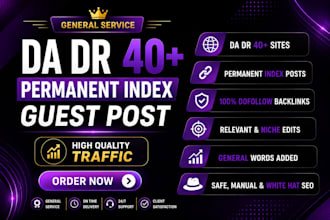 publish guest posts on high authority websites