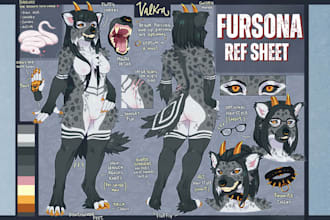 draw furry ref sheet anthro character reference sheet fursona art nsfw furry art