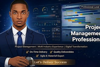 create professional project management documents